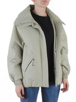 BM8819 OLIVE Куртка демисезонная женская (50 гр. синтепон)