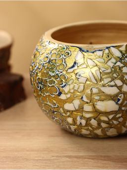 Банка для сыпучих продуктов, 13×13×12 см, бамбук