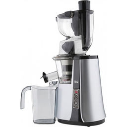 Соковыжималка BQ J2004, шнековая, 200 Вт, 0.9/0.9 л, 70 об/мин, серебристая, чёрная