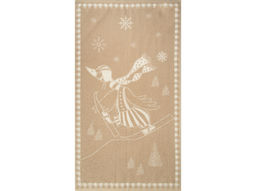 6с103.512ж2 Гусь-лыжник(лён3) Полотенце махровое 50х90см