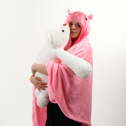 Мягкая игрушка Медведь с пледом, 70 см - Simaland фото 5