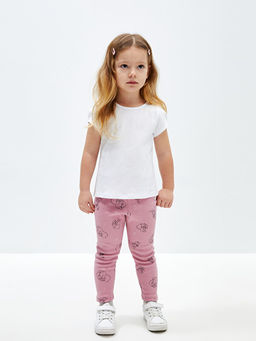 Beli Lastikli Dumbo Bask?l? K?z Bebek Tayt