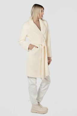 Пальто женское демисезонное (пояс) - El podio фото 19