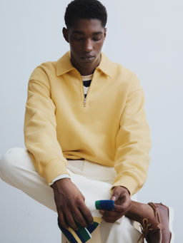 Pantalones de lona relaxed fit - H&m фото 4