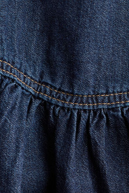 Denim peplum top - H&m фото 6