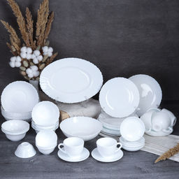 Столовый набор 46 предметов / XN46/758578504045120/ GB220-GD55 (WHITE) /уп 1/ - Галеонтрейд фото 4