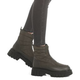 Женские дутики TENDANCE Артикул 3162106, хаки