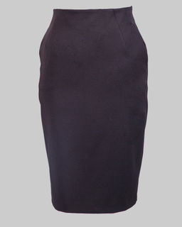 Юбка с цельнокроеным поясом