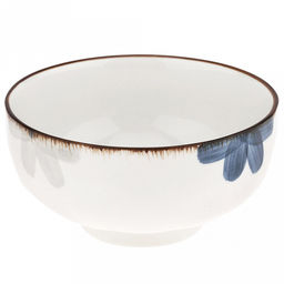 Аквилегия Салатник фарфоровый 580мл, д13,7х7см, с деколью, отводка (Китай)