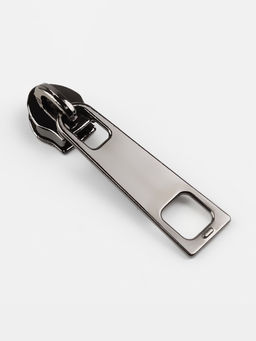 Бегунок галантерейный для молнии «Спираль», №5, 10 шт., цвет чёрный никель