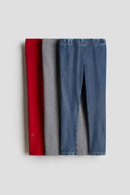 Pack de 3 leggings de algodon