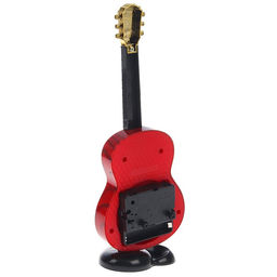 Часы - будильник настольные «Гитара», дискретный ход, циферблат 5.5 х 5.5 см