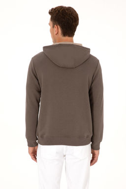 Erkek Vizon Sweatshirt