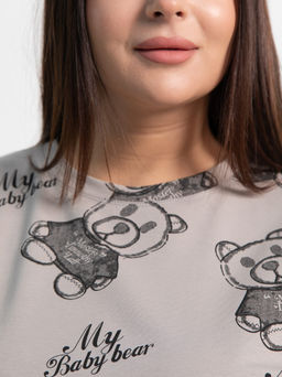 Футболка Бриса (серая) Б15371-20М