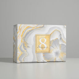 Коробка подарочная сборная, упаковка, «С 8 марта», 26 х 19 х 10 см