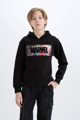Толстая толстовка с капюшоном Marvel Avengers для мальчиков