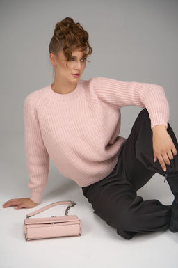 Свитер Наоми (пудра) - Эльза фото 9