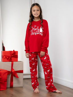 Новогодняя пижама из 100% хлопка