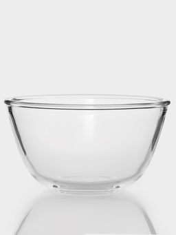 Салатник Доляна Simple, 750 мл, 15×8 см, стекло, прозрачный