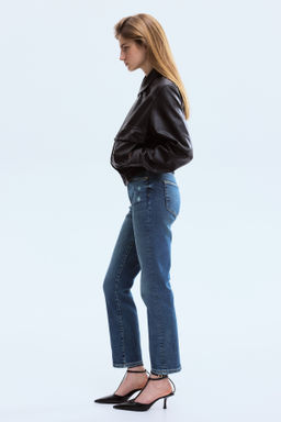 Skinny High Waist Ankle Jeans - H&m фото 8