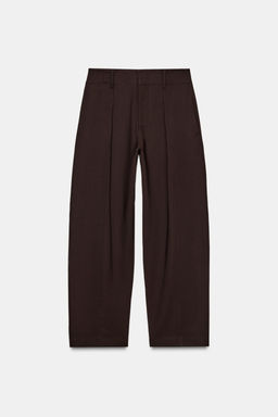 ZW COLLECTION CARROT TROUSERS WITH BUCKLE - Zara фото 7