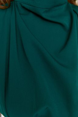 TRENDYOLMILLA Bordo Vucuda Oturan Dik Yaka Midi Kalem Etek Dokuma Elbise TWOAW20EL0311  фото 37