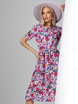 Платье Цветочный роман, кокетка