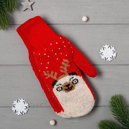 Варежки женские в подарочной коробке KAFTAN Подарок, размер 19  фото 2