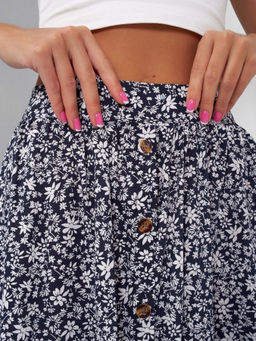 Юбка Вероника (темно-синий) - Nadi bordo фото 7