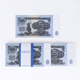Набор сувенирных денег СССР 1, 3, 5 рублей - Simaland фото 3