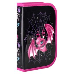 Пенал школьный Феникс+, арт.62023/ 24 ГЛАМУРНАЯ МЫШКА (без наполнения, 13.3x20x3.5 см, ПВХ, молния,