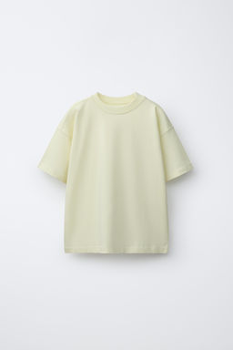 CAMISETA LISA / Amarillo claro