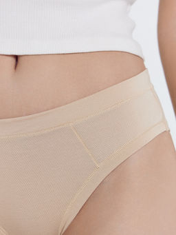 Трусы Mark Formelle классические бежевые бамбук с эластаном набор 2 штуки  фото 5