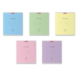 Цена за 200 шт. Тетрадь школьная ученическая ErichKrause Классика ассорти, 18 листов, линейка (в плёнке по 10 шт.)  фото 51