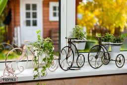 Цветочница на окно 95-040 - Фабрика интерьерной ковки фото 4