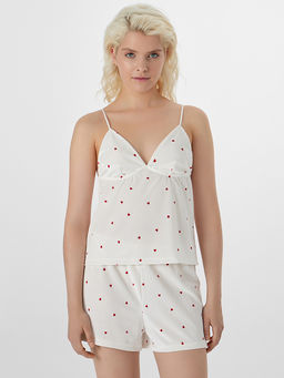 Комплект домашний женский белый велюровый - Mark formelle фото 3