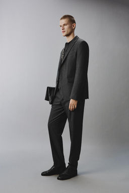 PINSTRIPE SUIT BLAZER - Zara фото 4