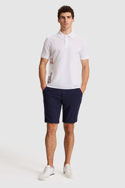 Erkek Beyaz Regular Fit Polo Yaka TiЕГrt - U.s. polo assn фото 4
