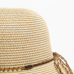 Шляпа женская MINAKU цвет бежевый, р-р 56-58  фото 3