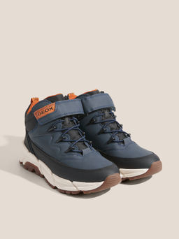 Детские ботинки GEOX J FLEXYPER PLUS BOY Артикул 4608338, темно-синий  фото 2