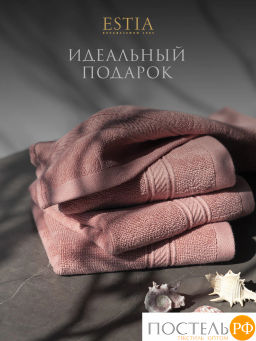 Estia МАРТОС коралл К-т Полотенец 30х50-10, 10 пр., 100% хлопок, 500 гр/м2  фото 10