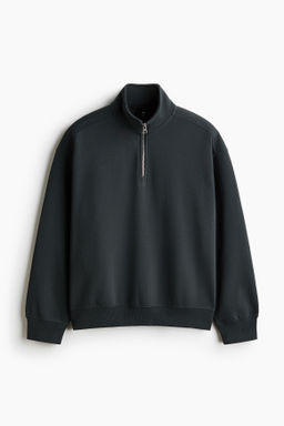 Sudadera con media cremallera Loose Fit - H&m фото 2