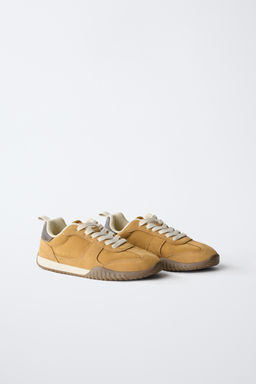 ZAPATILLA DEPORTIVA COMBINADA / Mostaza - Zara фото 2