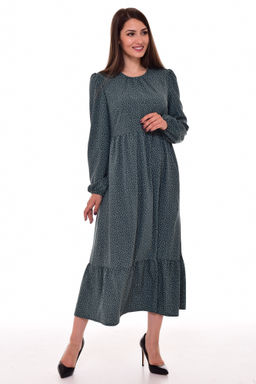 *Платье женское Ф-1-069 (изумруд)