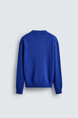 V-NECK WOOL - CASHMERE LIMITED EDITION JUMPER
