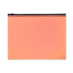 Набор папок-конверт на ZIP-молнии А4, 150 мкм, Calligrata Neon, c черной молнией, неон, 4 штуки, микс  фото 7