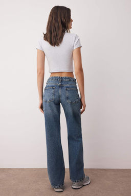 Mavi Dusuk Bel Genis Paca Wide Leg Jeans TWOAW26JE00075