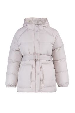 TRENDYOLMILLA Siyah Regular Kapusonlu Kemerli Su Itici Sisme Mont TWOAW23MO00188 фото 21