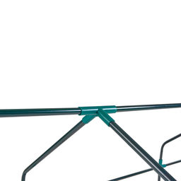 UGH-S33 L270 GREEN/GREEN Парник уличный, 270x90x90см. Металлическая труба в ПВХ, цвет зеленый. Тент из армированного полиэтилена 135г/м2, цвет сетки зеленый. TM ФитоЛето - Volpe фото 8