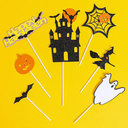 Топперы для торта «Страшилки», в наборе 7 шт.